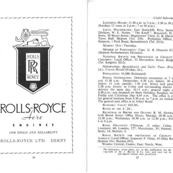 barnoldswick yorkshire official guide circa 1950s-0020