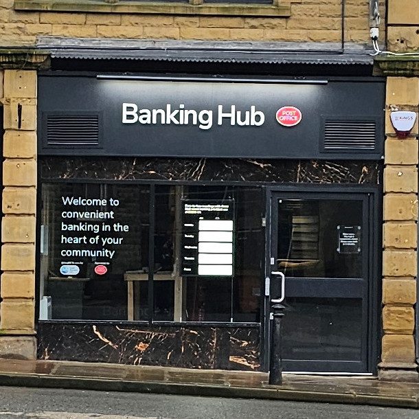 photo of banking hub barnoldswick